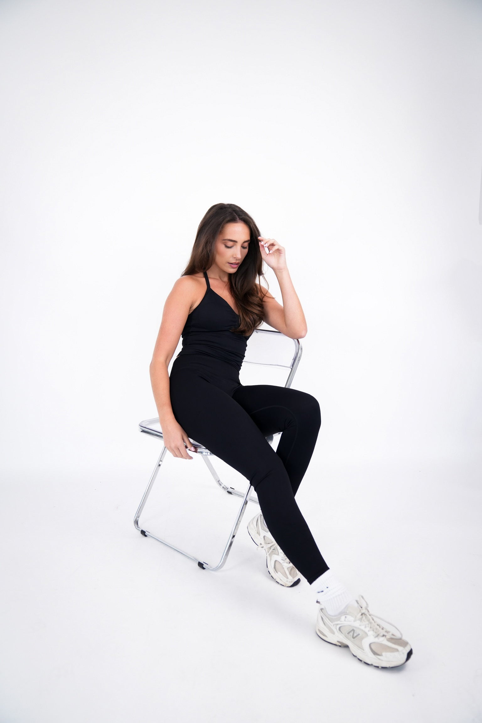 Sculpt Mid-Rise Leggings - Black