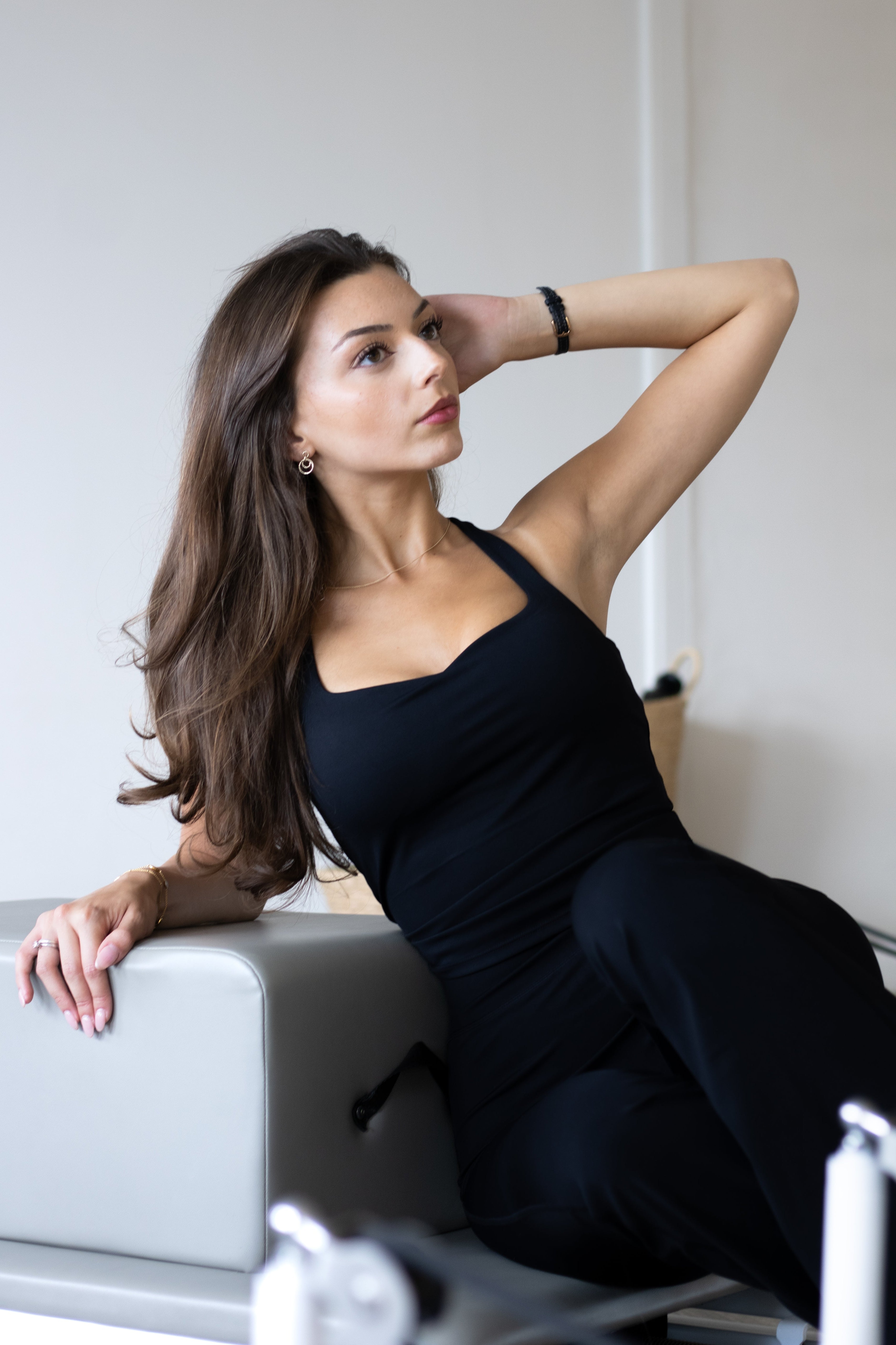 Seamless Vest Top – Black