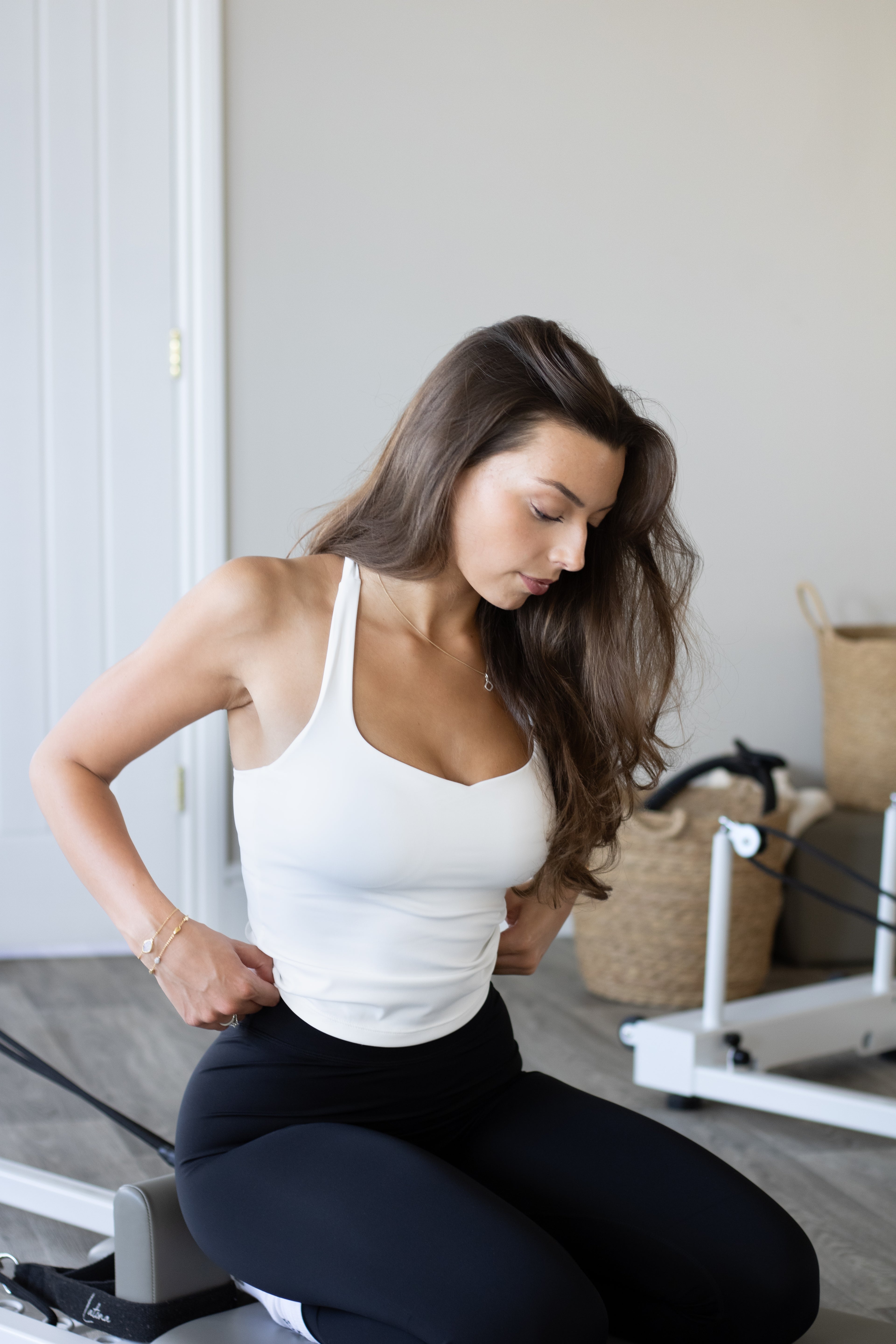 Seamless Vest Top – White