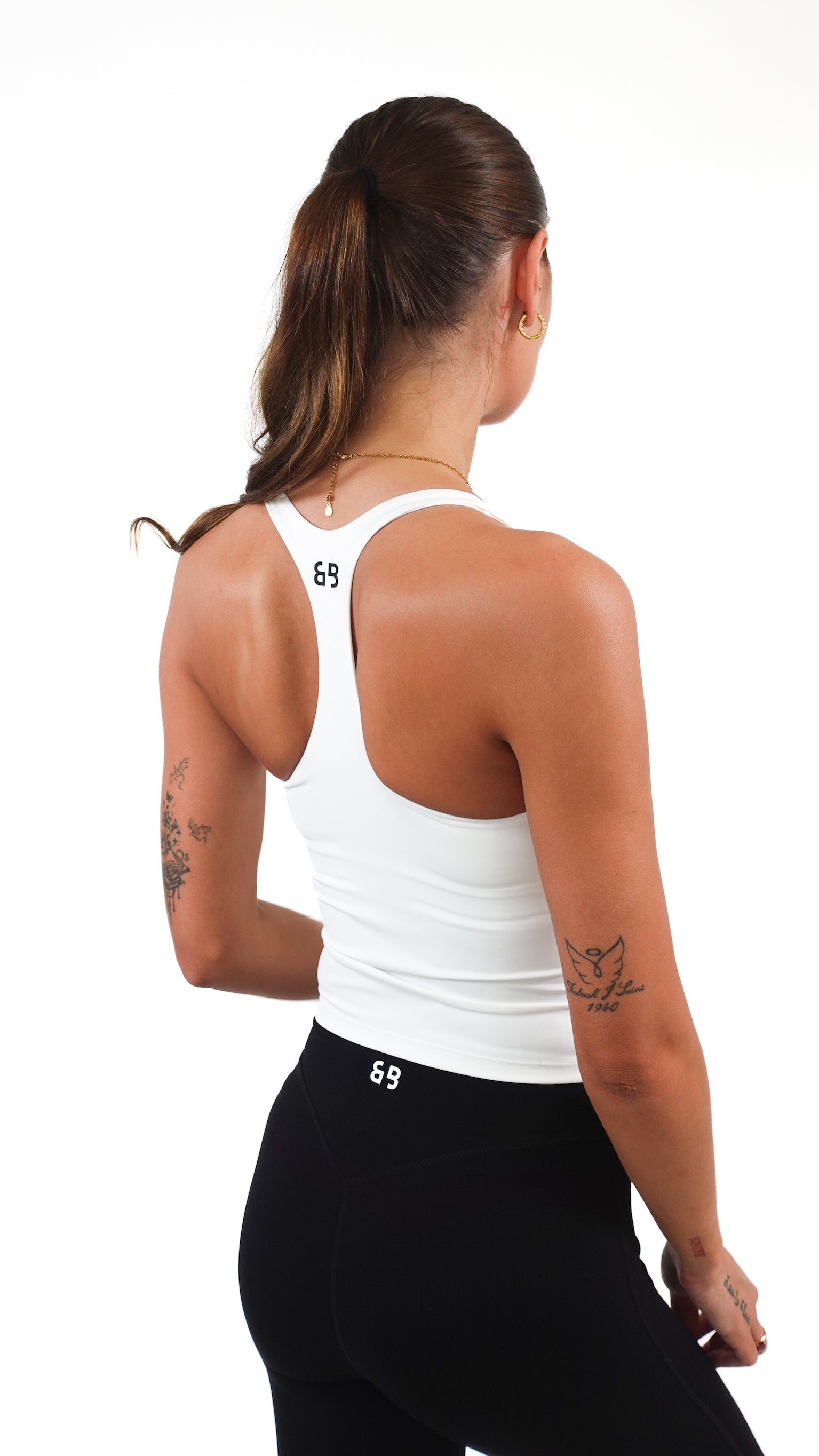 Seamless Vest Top – White